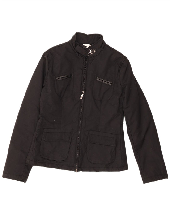 Extyn Jachetă utilită pentru femei UK 12 Medium Black Nylon