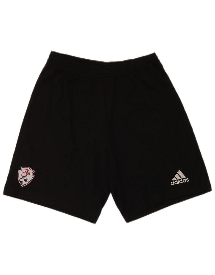 Pantaloni scurți sport pentru bărbați Adidas Aeroready Graphic, poliester negru mic