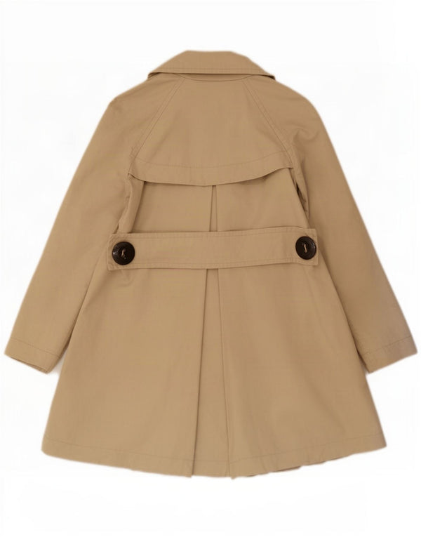 Trench supradimensionat pentru femei Zara UK 10 Mic Bej Poliamidă