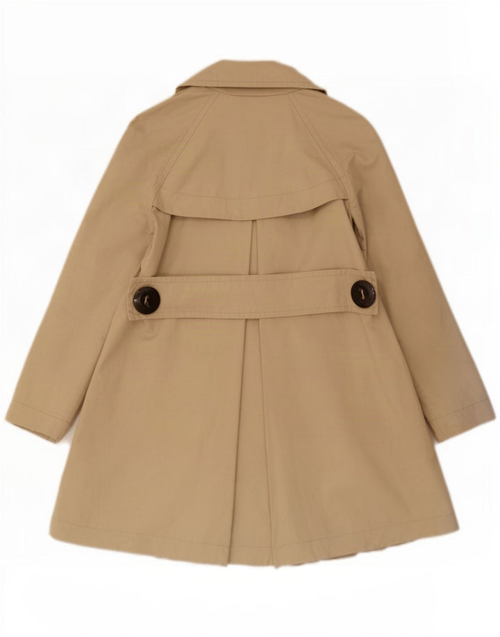 Trench supradimensionat pentru femei Zara UK 10 Mic Bej Poliamidă