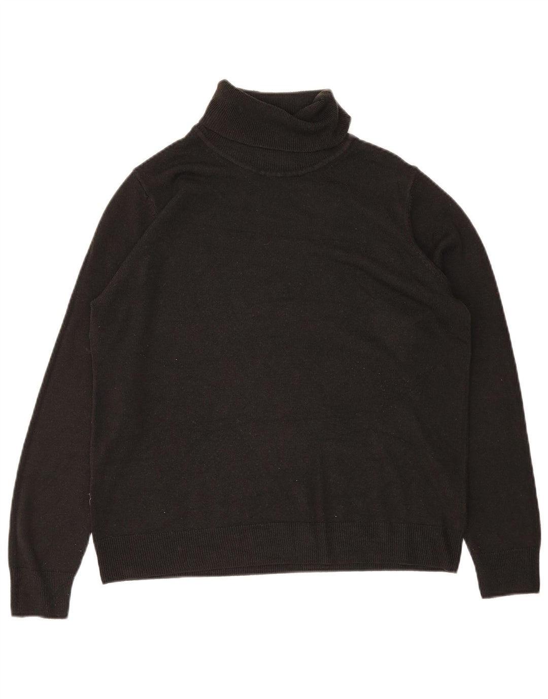 Marks & Spencer Pulover cu gât rulat pentru femei UK 16 Large Black