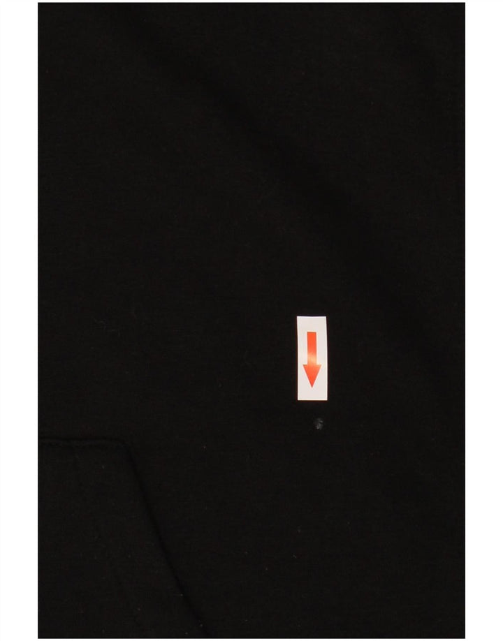Pulover pentru damă Zara Crop Hoodie UK 14 Poliester mediu negru