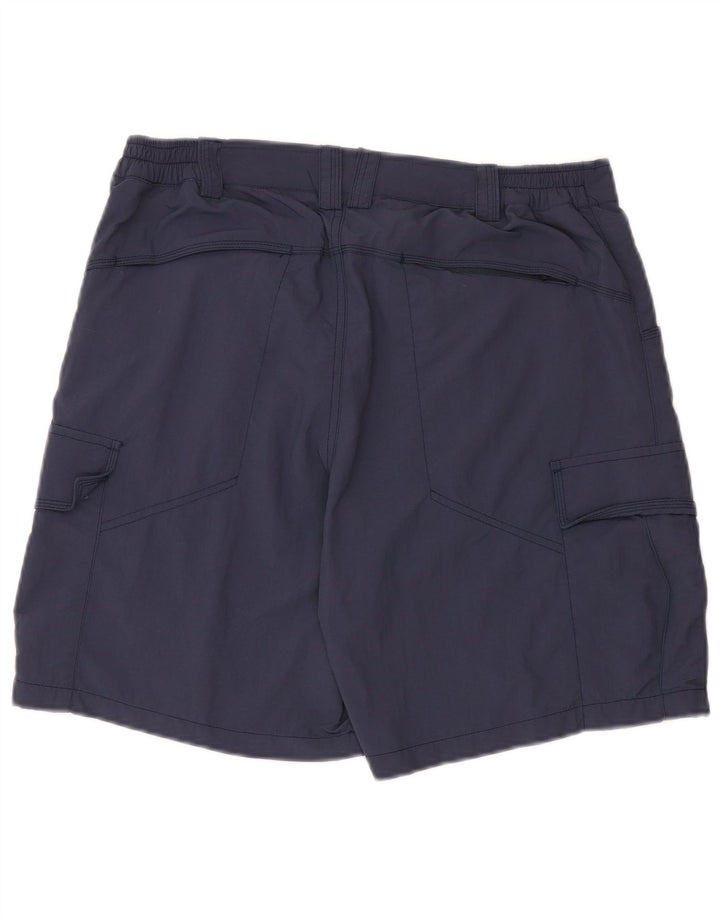 Pantaloni scurți cargo McKinley pentru bărbați W33 Poliamidă albastru bleumarin mediu