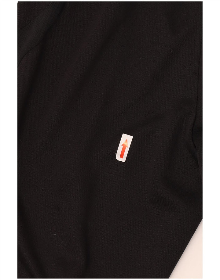 Pantaloni de trening Adidas baieti 11-12 ani poliester negru