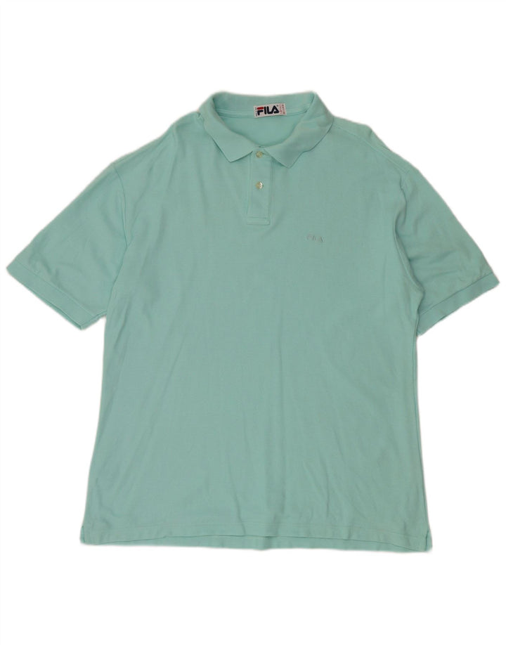 Tricou polo FILA pentru bărbați IT 54 XL Turcoaz