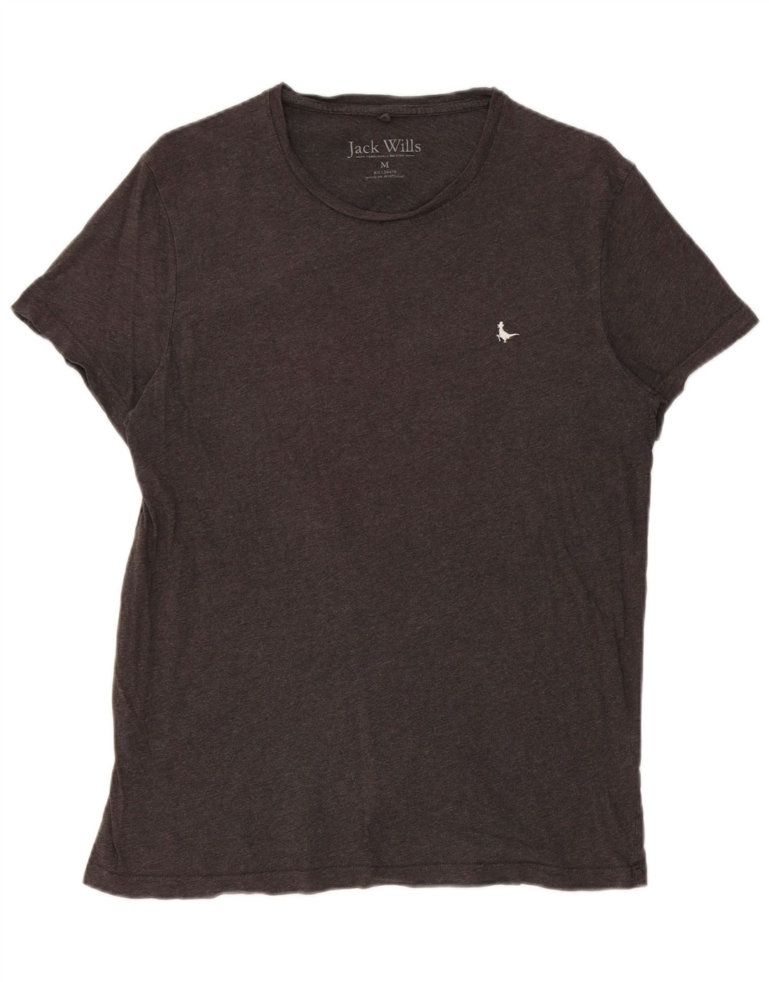 Tricou pentru femei Jack Wills Top din bumbac gri mediu