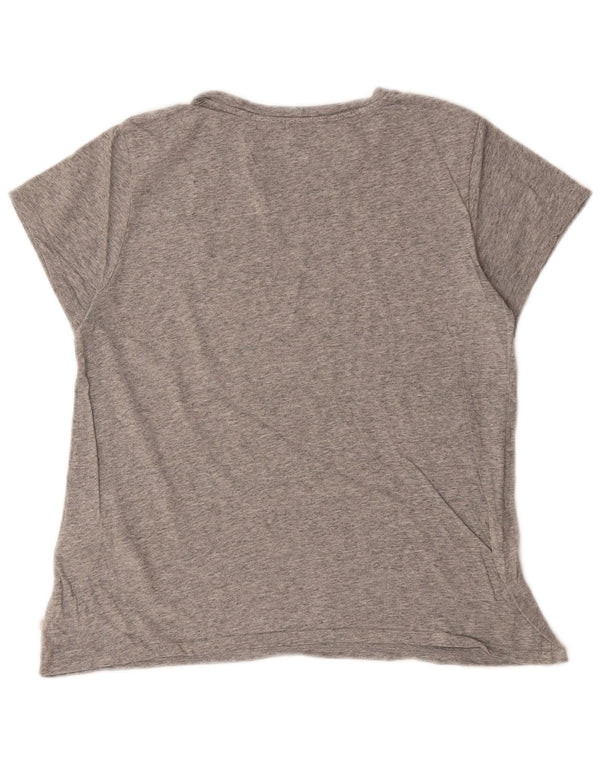 Tricou cu grafic pentru femei Levi's Top UK 14 Medium Grey Flecked Bumbac
