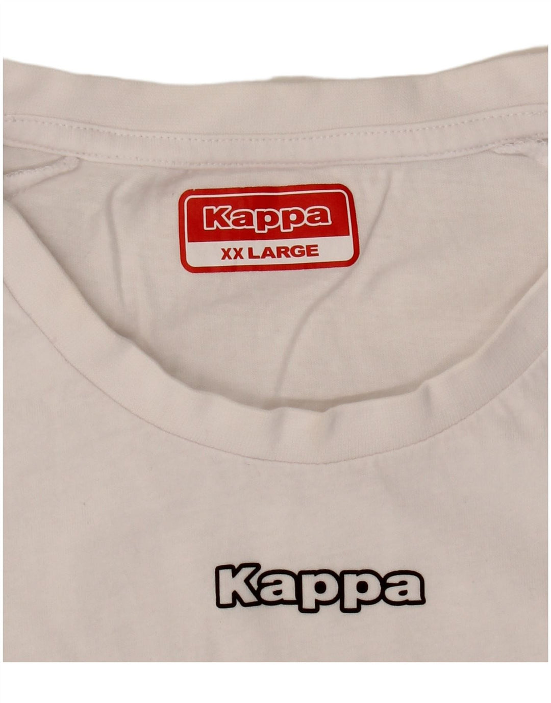 Tricou grafic pentru bărbați Kappa Top 2XL Alb