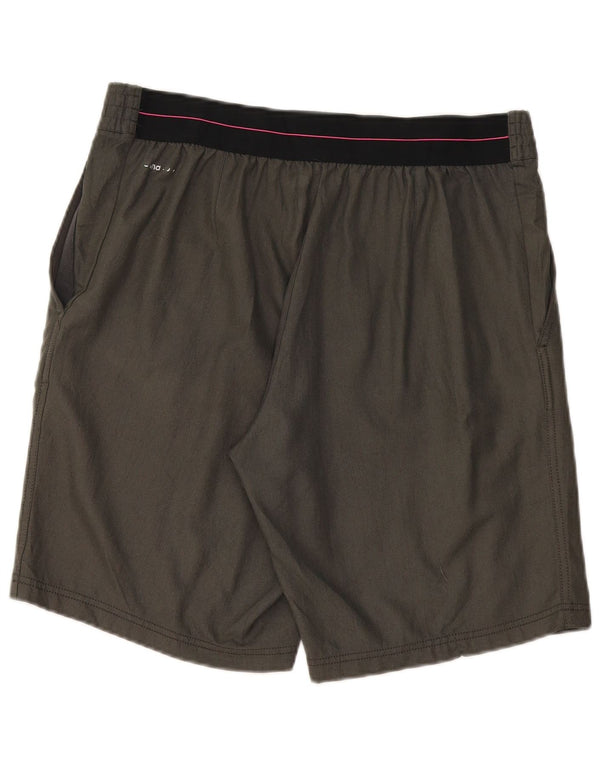 Pantaloni scurți sport pentru bărbați Adidas Climacool, mari, gri, poliester