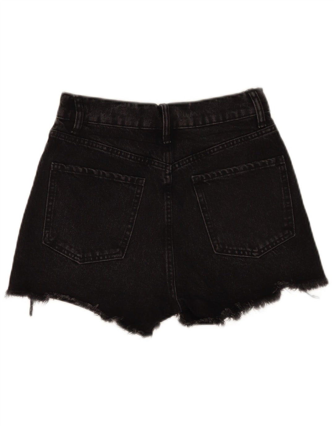 Pantaloni scurți din denim pentru femei Zara EU 34 2XS W24 Negru