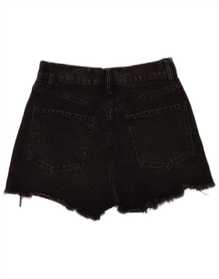 Pantaloni scurți din denim pentru femei Zara EU 34 2XS W24 Negru