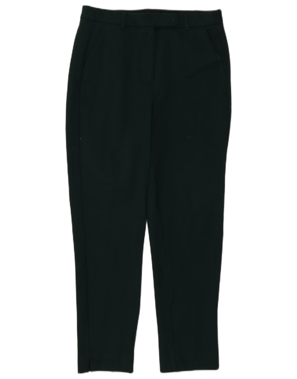Pantaloni de costum pentru femei Marks & Spencer UK 10 Small W27 L27 Green Classic