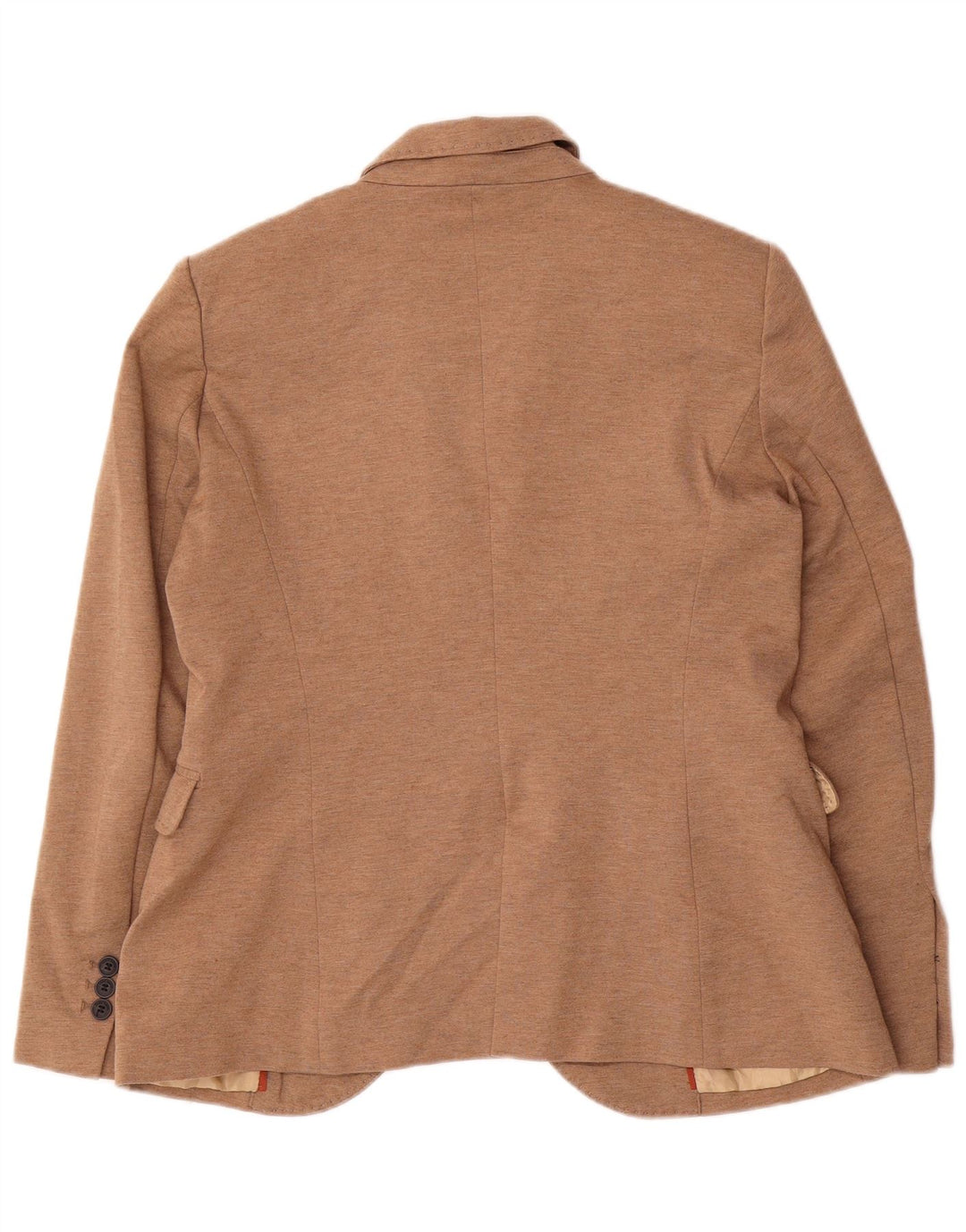 Blazer pentru femei Zara, cu 1 nasture, UK 18 XL, bej