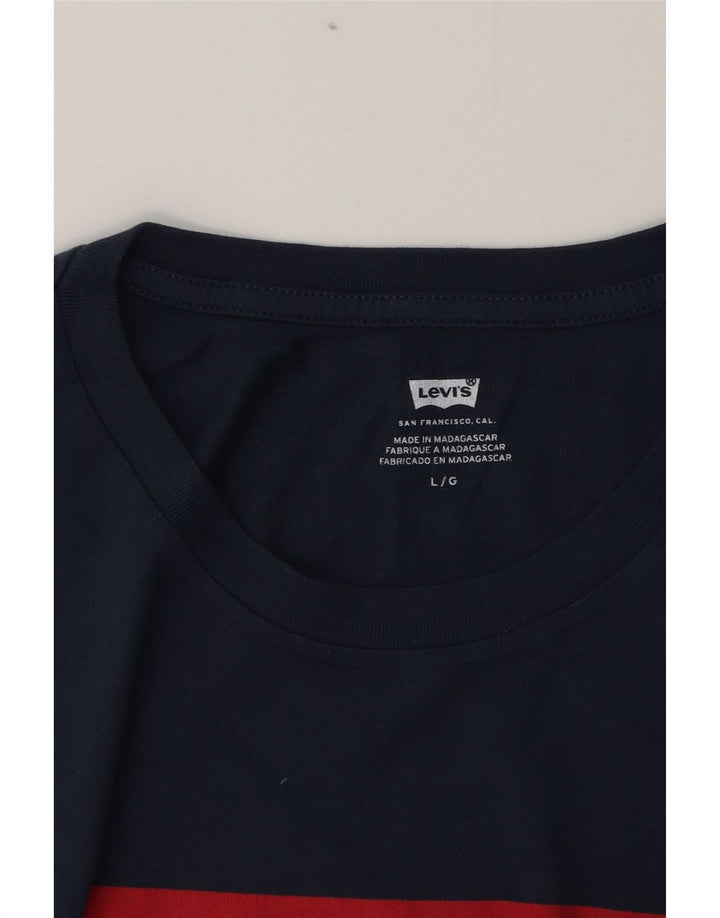 Tricou grafic pentru bărbați Levi's Top mare bleumarin