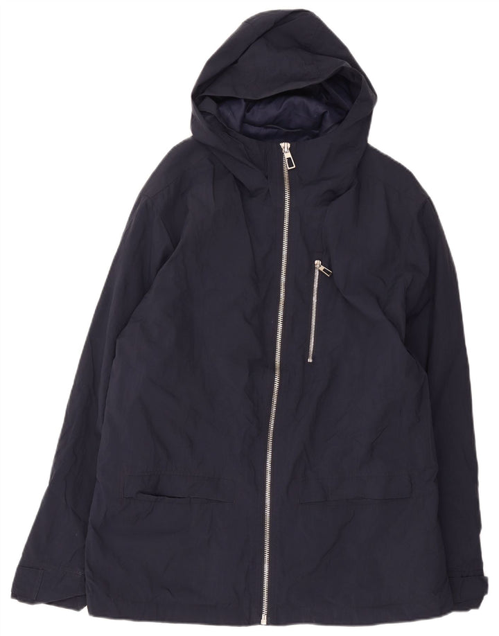 Jachetă de ploaie pentru bărbați Marks & Spencer UK 42 XL bleumarin poliester