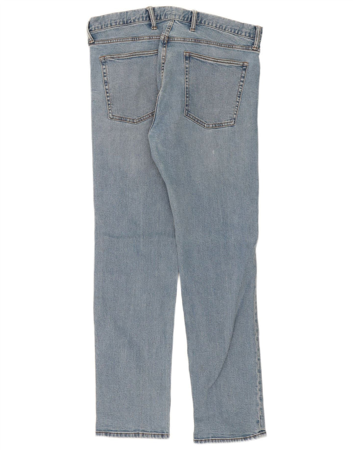 Blugi Gap pentru bărbați, slim, drepte, W36 L32, bumbac albastru
