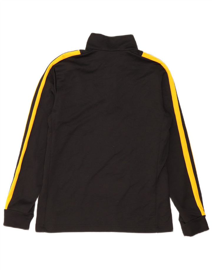Adidas Climalite Graphic Pullover Trening Top 11-12 Ani Negru