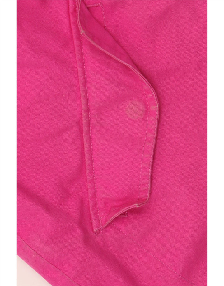 Jachetă de ploaie cu glugă pentru femei JOULES UK 18 XL bumbac roz