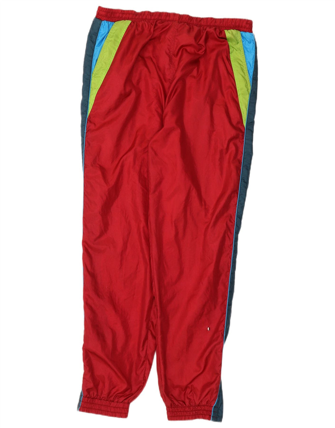 Pantaloni de trening vintage pentru bărbați Joggeri mari, roșii, blocuri de culoare