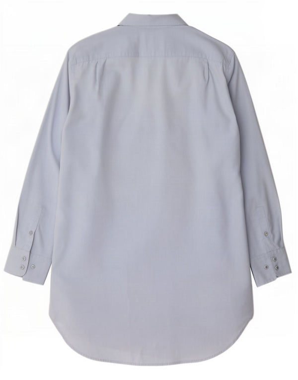 M.I.H Jeans Rochie cămașă pentru femei, cu ajustare relaxată, UK 10 Bumbac albastru mic