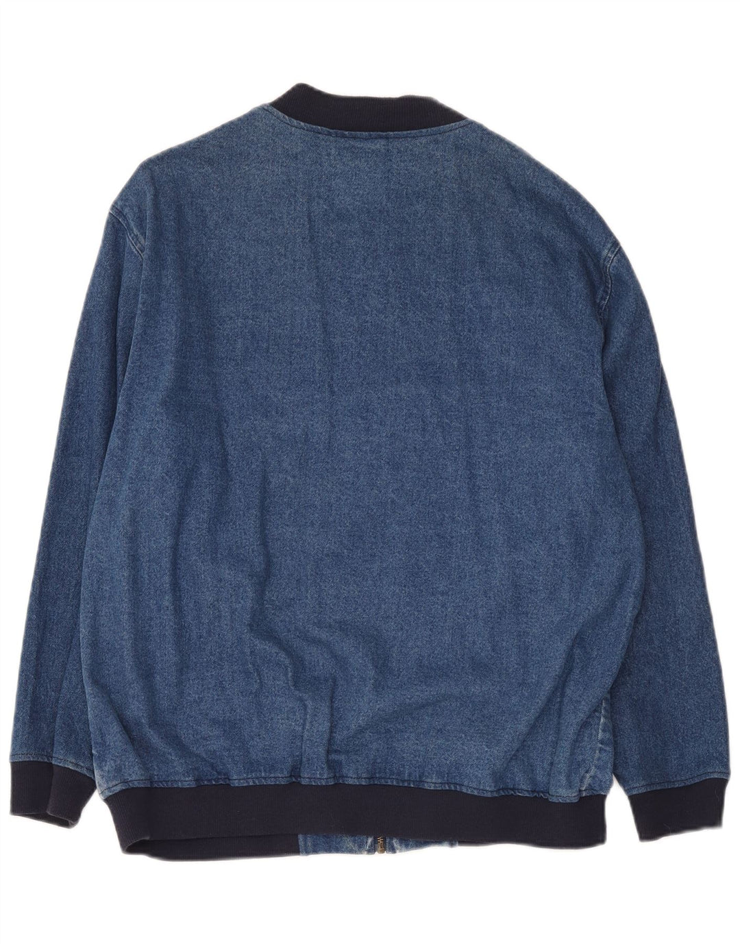 Jachetă de blugi supradimensionată pentru femei Asos UK 10 mic, albastru, bumbac color bloc