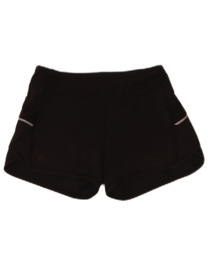 Pantaloni Sportivi Athleta Fete 8-9 Ani Poliester Negru Mediu