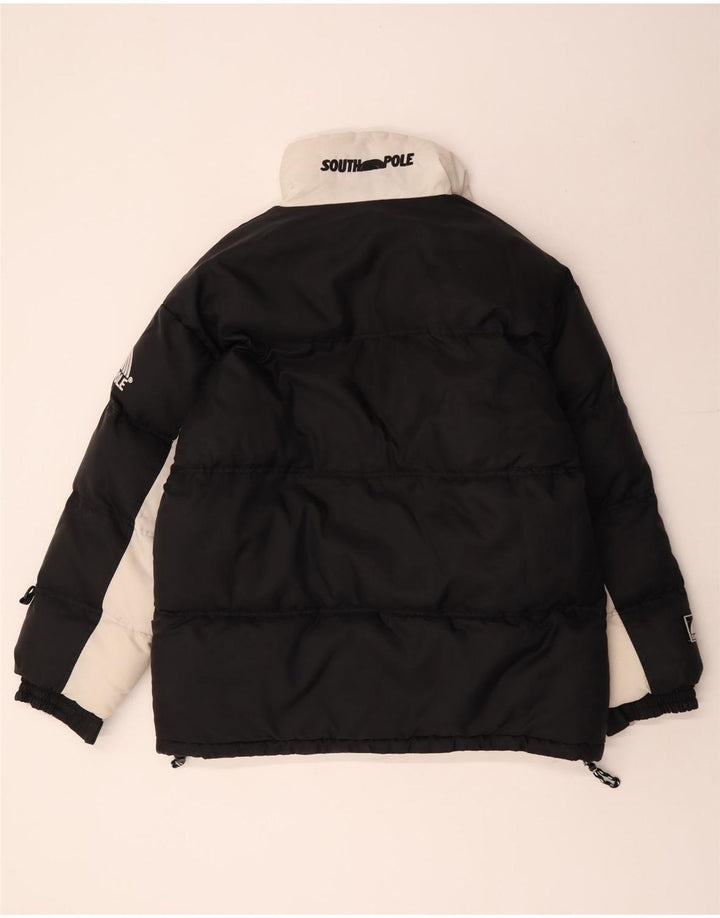 Jachetă reversibilă cu grafică Southpole pentru bărbați UK 38 Medium Black Colorblock