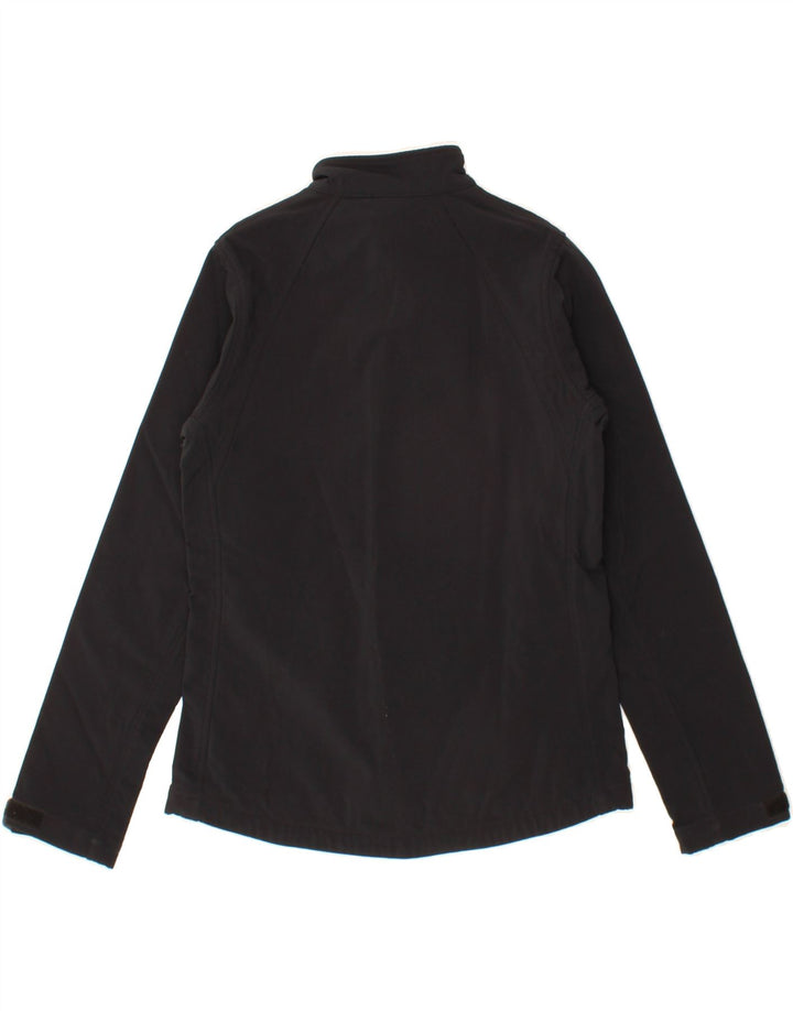 RUSSELL ATHLETIC Womens Rain Jacket UK 12 Medium Navy Blue Vintage Russell Athletic and Second-Hand Russell Athletic from Messina Hembry 