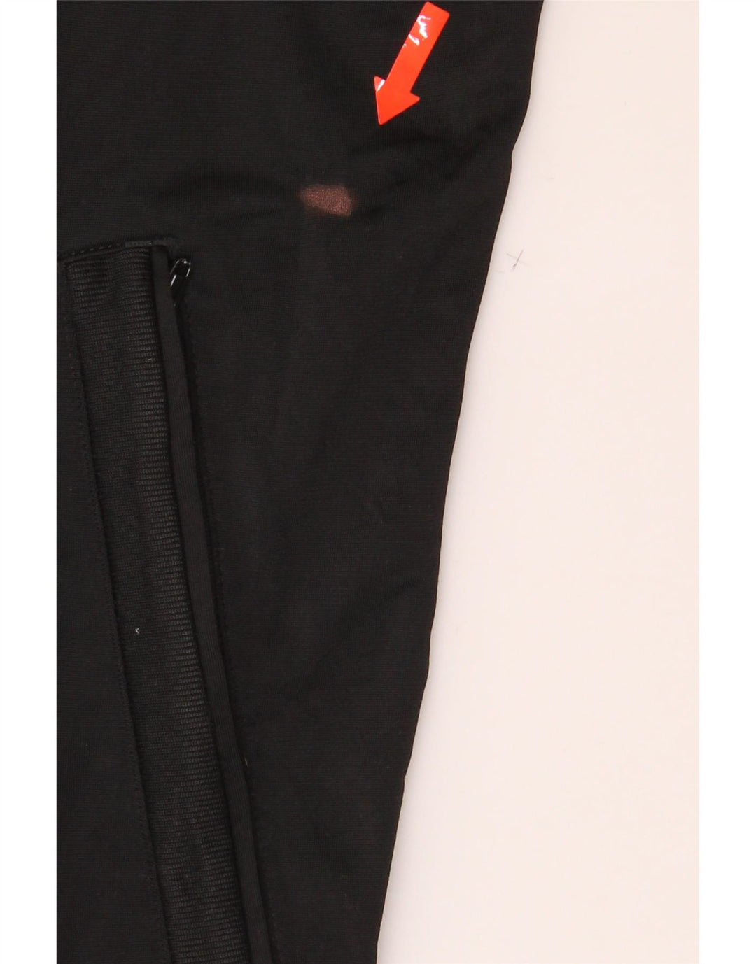 ADIDAS Mens Tracksuit Top Jacket Small Black Polyester Vintage Adidas and Second-Hand Adidas from Messina Hembry 