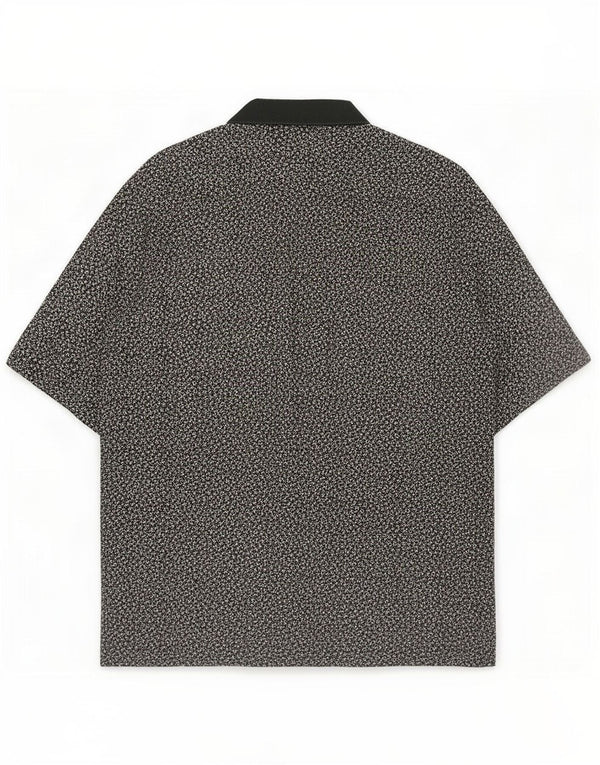 Cămașă cu mânecă scurtă pentru femei Please UK 18 XL Negru Geometric