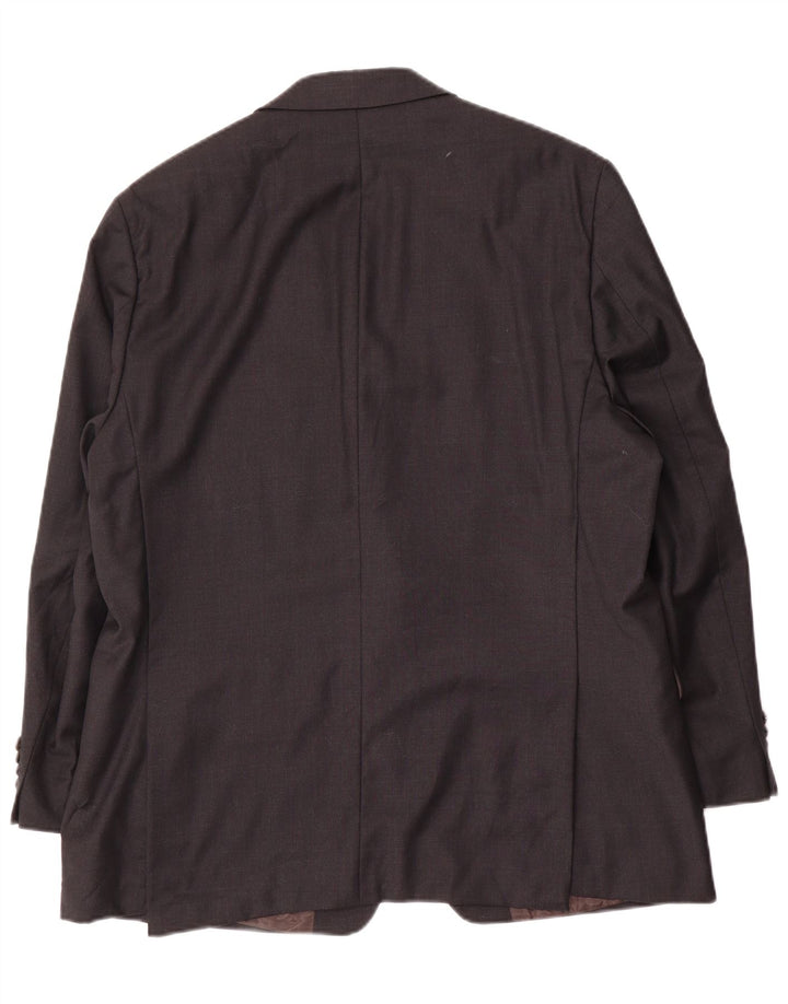 Jachetă Blazer pentru bărbați Calvin Klein cu 2 nasturi UK 40 Lână mare, gri
