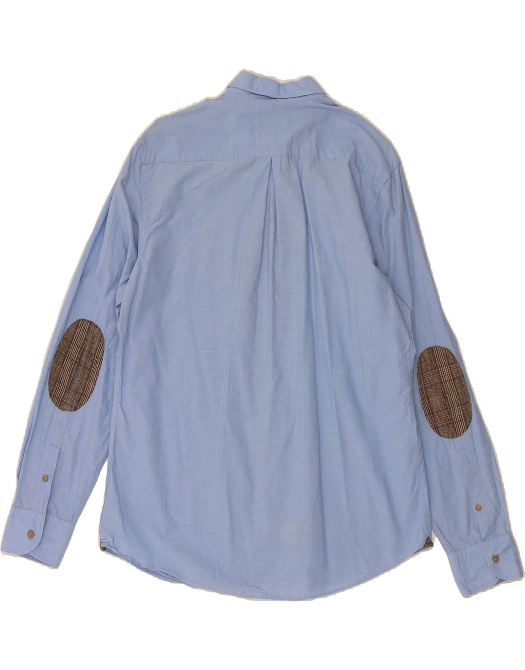 MASSIMO DUTTI Mens Shirt Large Blue Vintage Massimo Dutti and Second-Hand Massimo Dutti from Messina Hembry 
