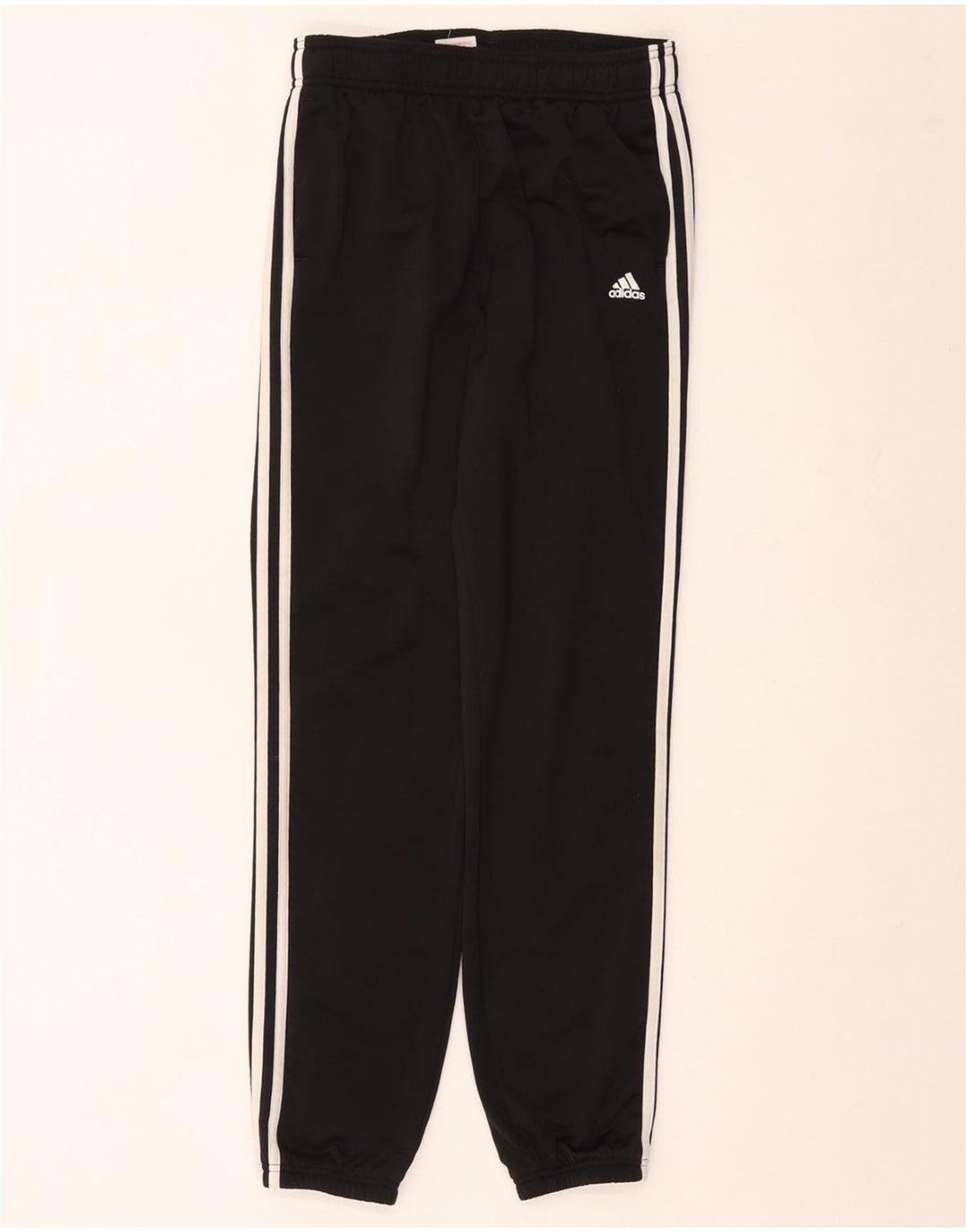 ADIDAS Băieți Pantaloni Trening Pantaloni Joggeri 13-14 Ani Poliester Negru