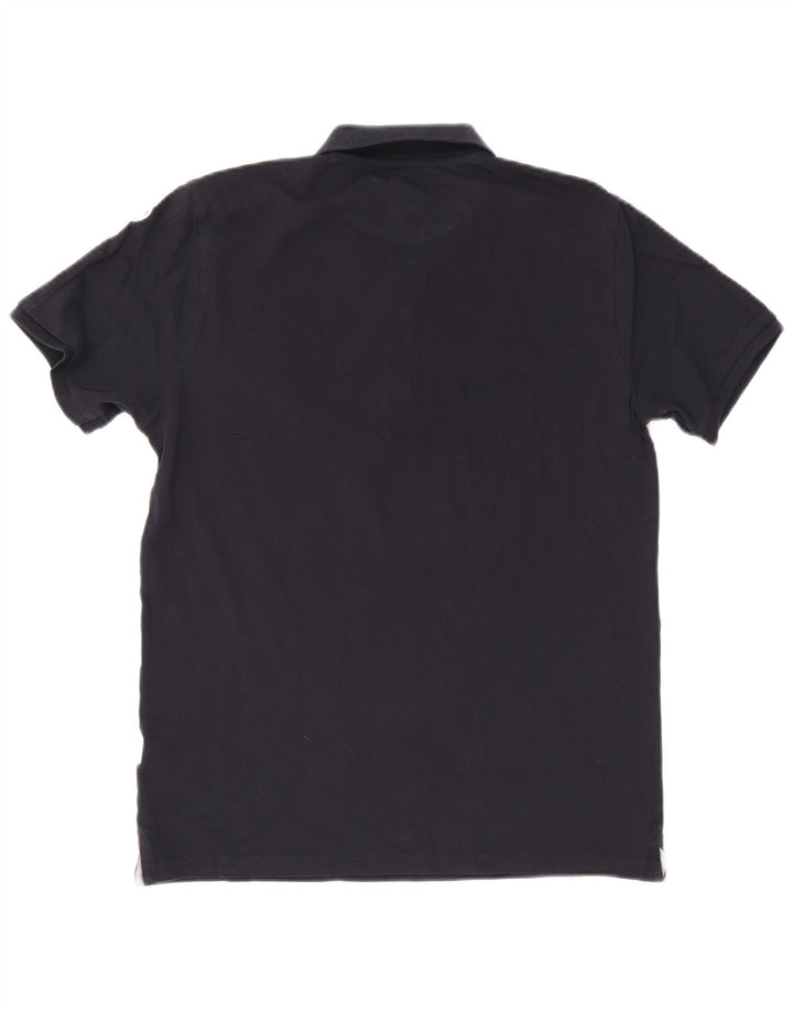 Tricou polo grafic pentru bărbați Champion, mare, negru
