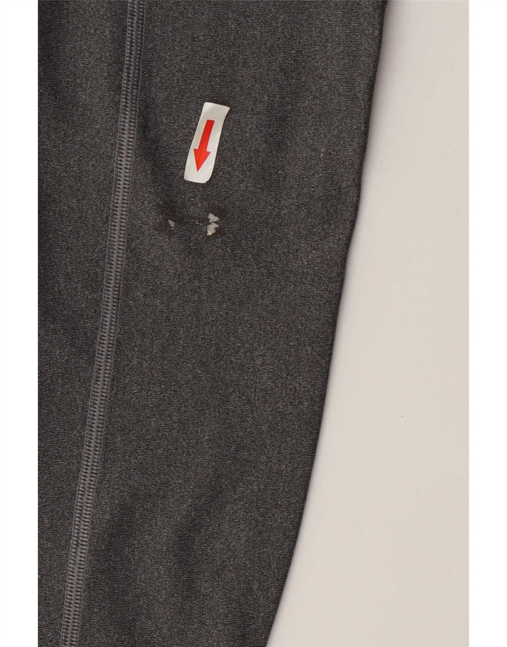 Leggings crop pentru femei Under Armour UK 4 XS poliester gri