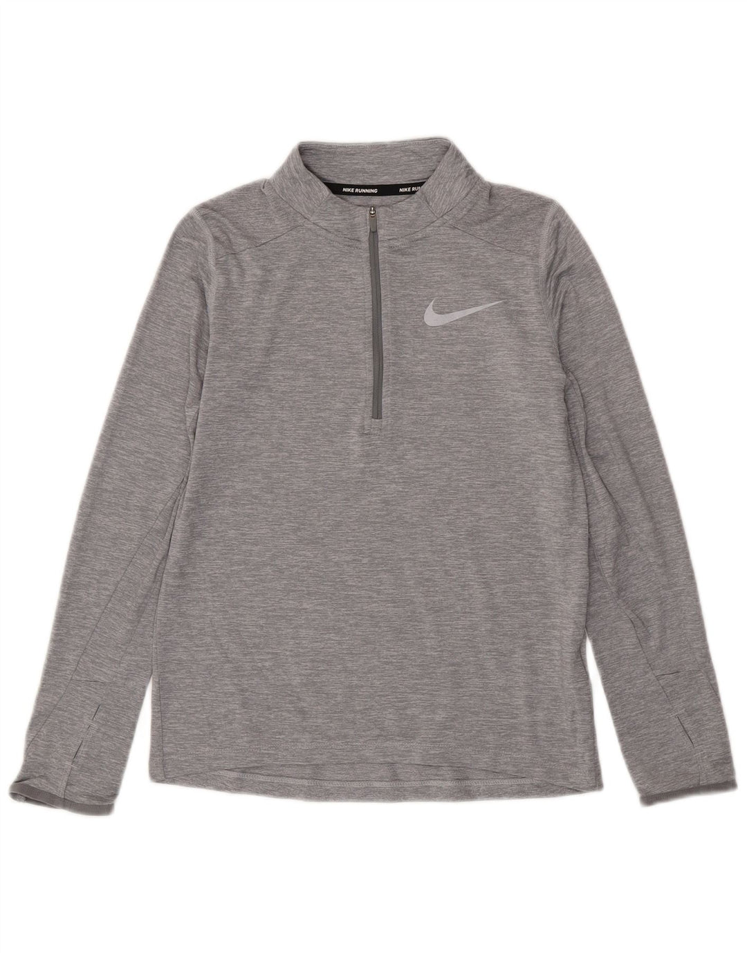 Trening Nike pentru băieți Dri Fit Pullover Top 10-11 ani, mediu gri, pete