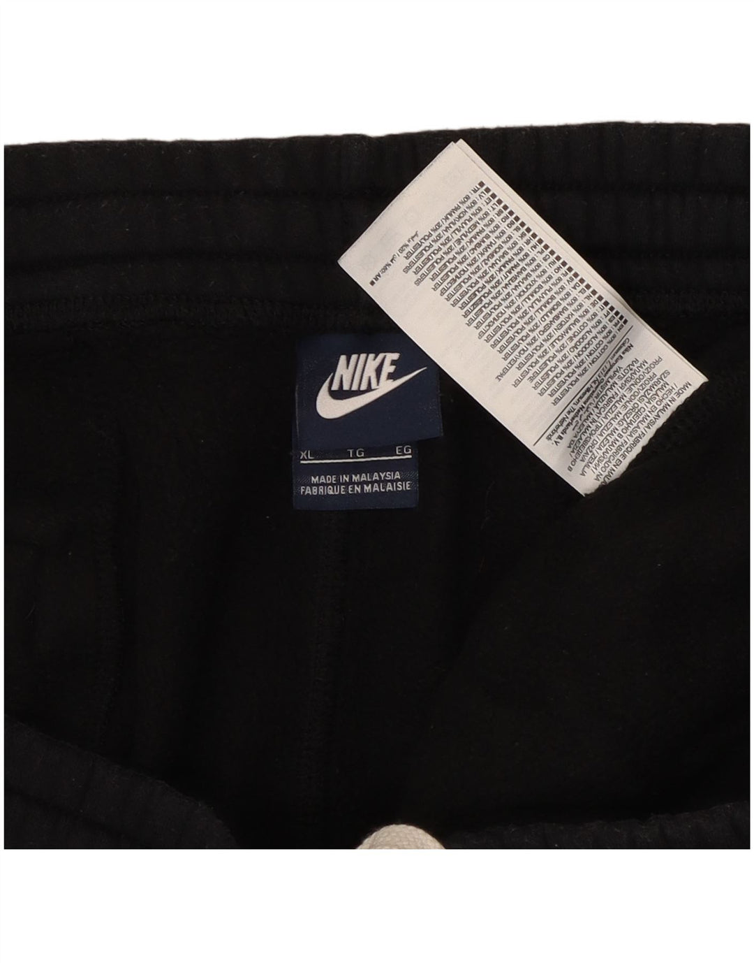 Pantaloni de trening pentru bărbați NIKE Pantaloni de jogging XL bumbac negru