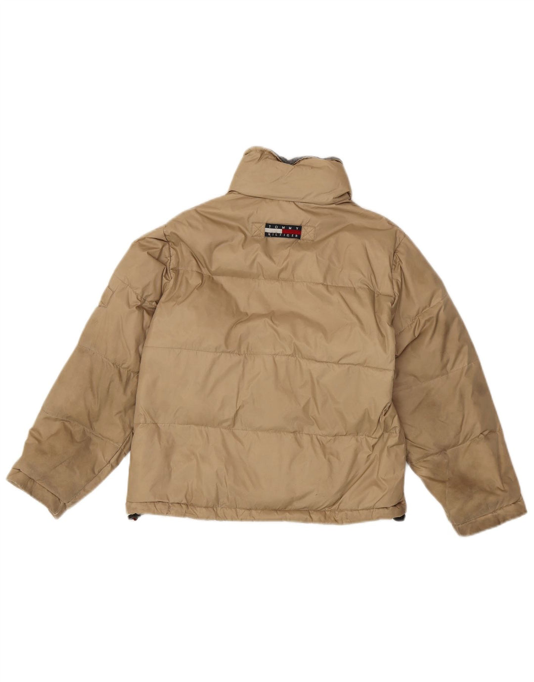 Jachetă căptușită pentru băieți Tommy Hilfiger 7-8 ani XS nailon bej