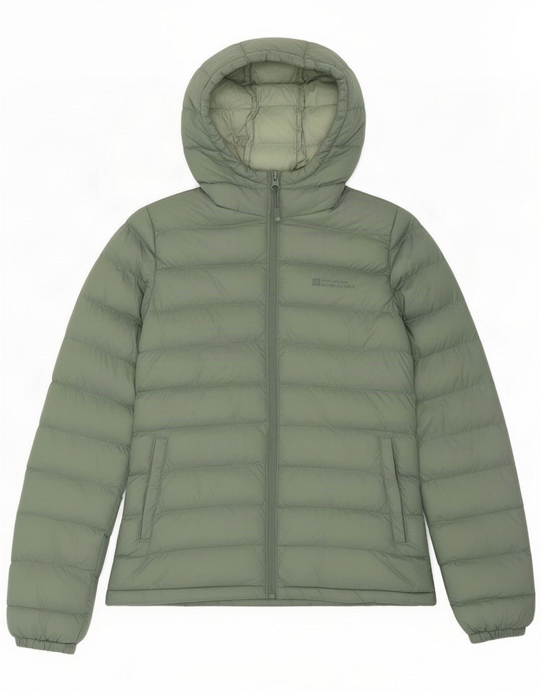 Mountain Warehouse Jachetă căptușită cu glugă pentru femei UK 8 Small Green Poliester