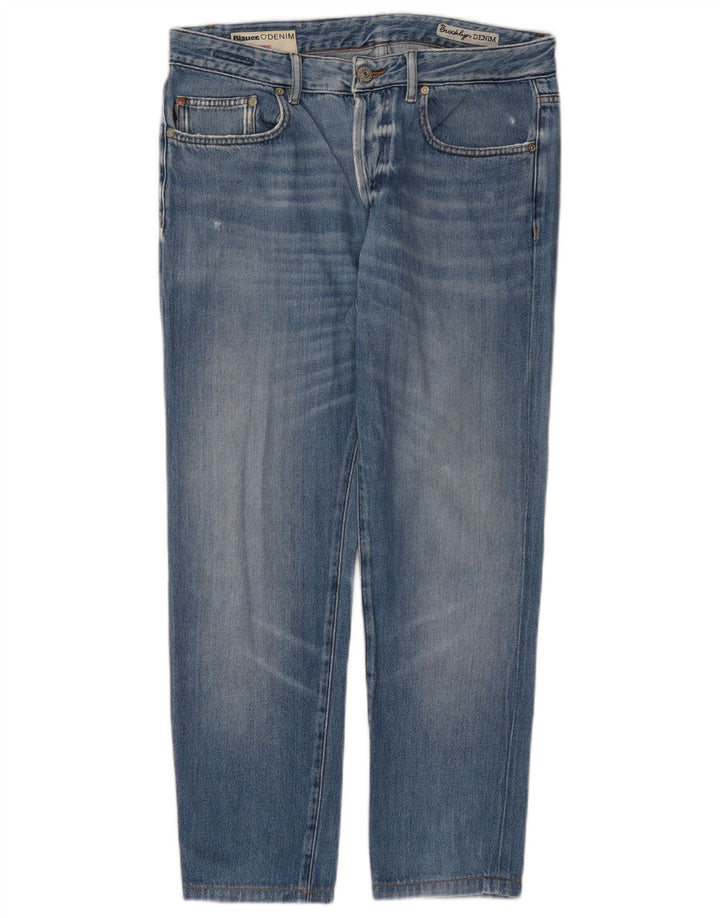 Blauer Blauer Bărbați Drepți W32 L27 Albastru