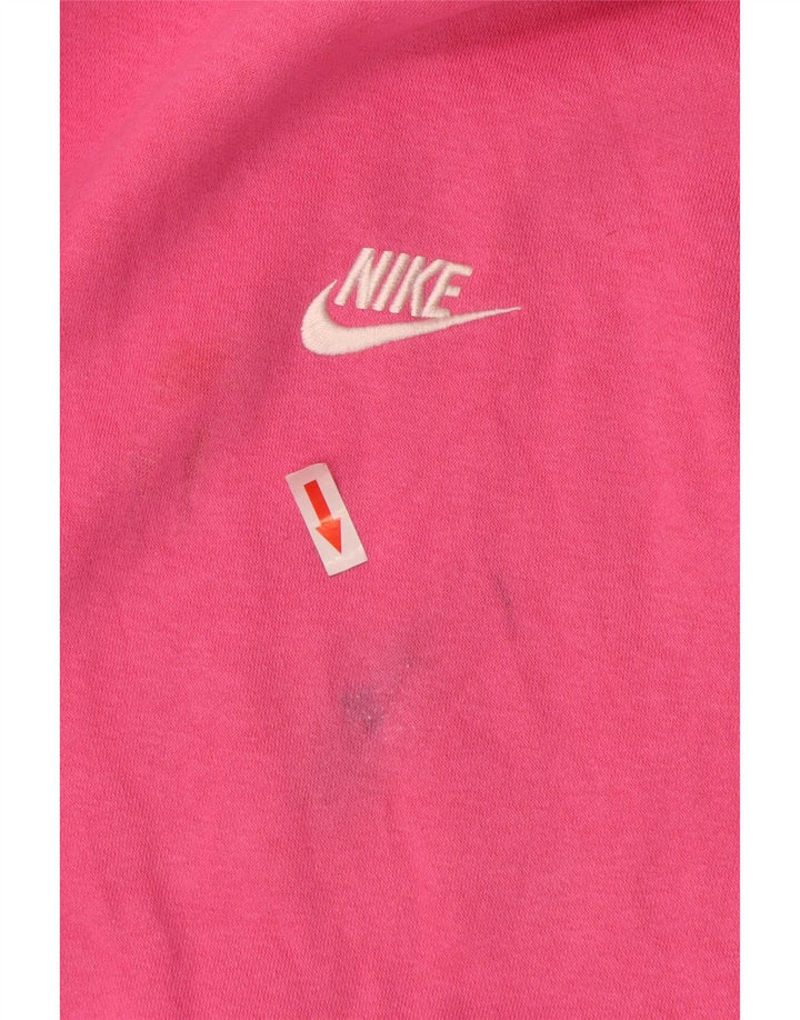Pulover Nike pentru bărbați, bumbac, roz mediu
