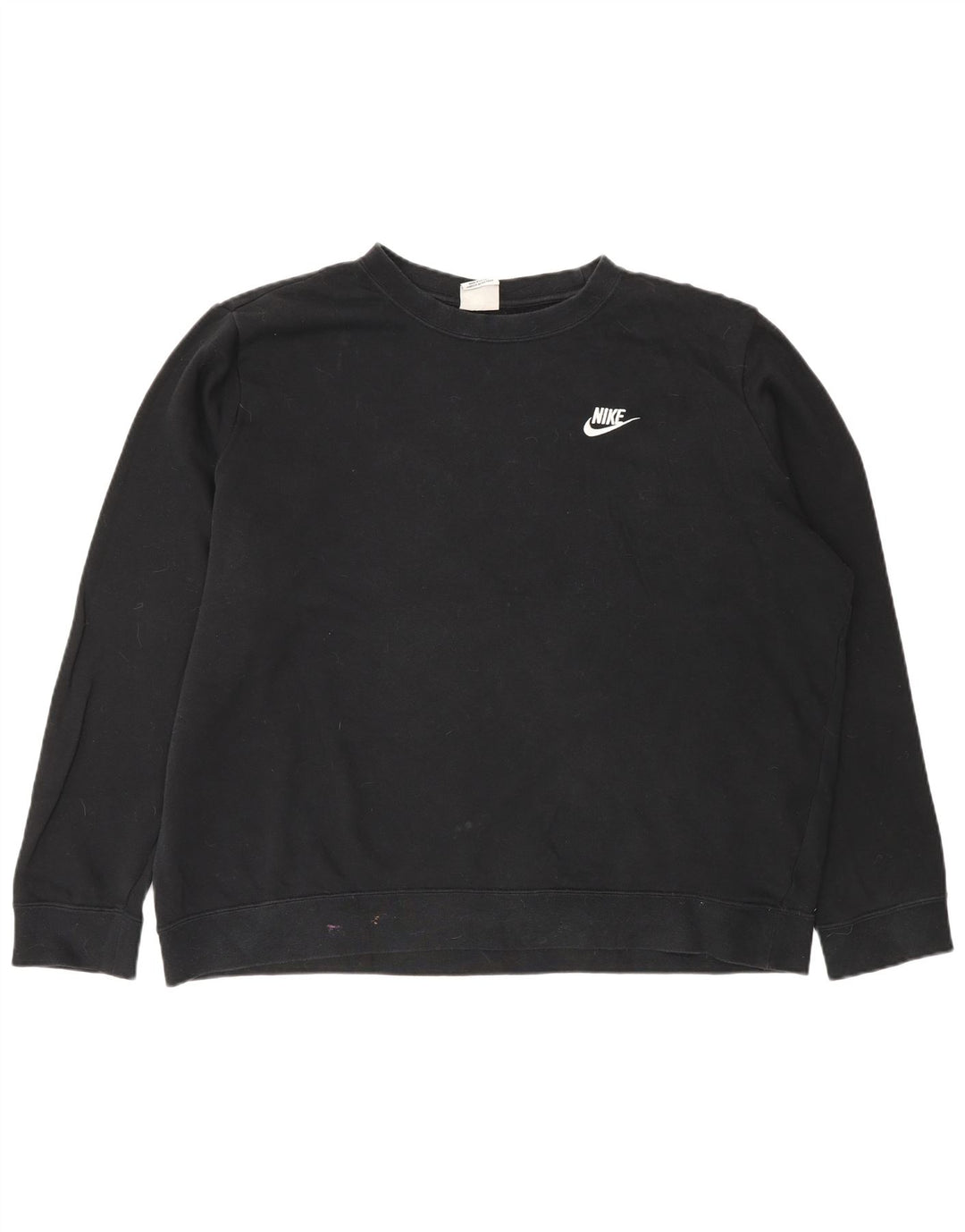 Pulover supradimensionat pentru femei Nike UK 18 XL bumbac negru