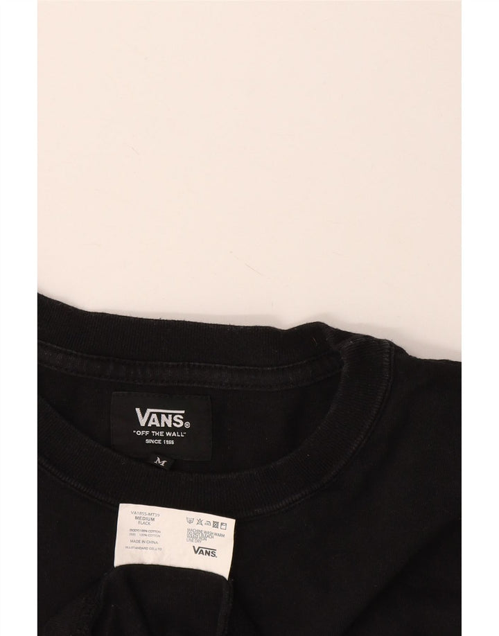 Tricou pentru bărbați Vans Top Medium Black Bumbac