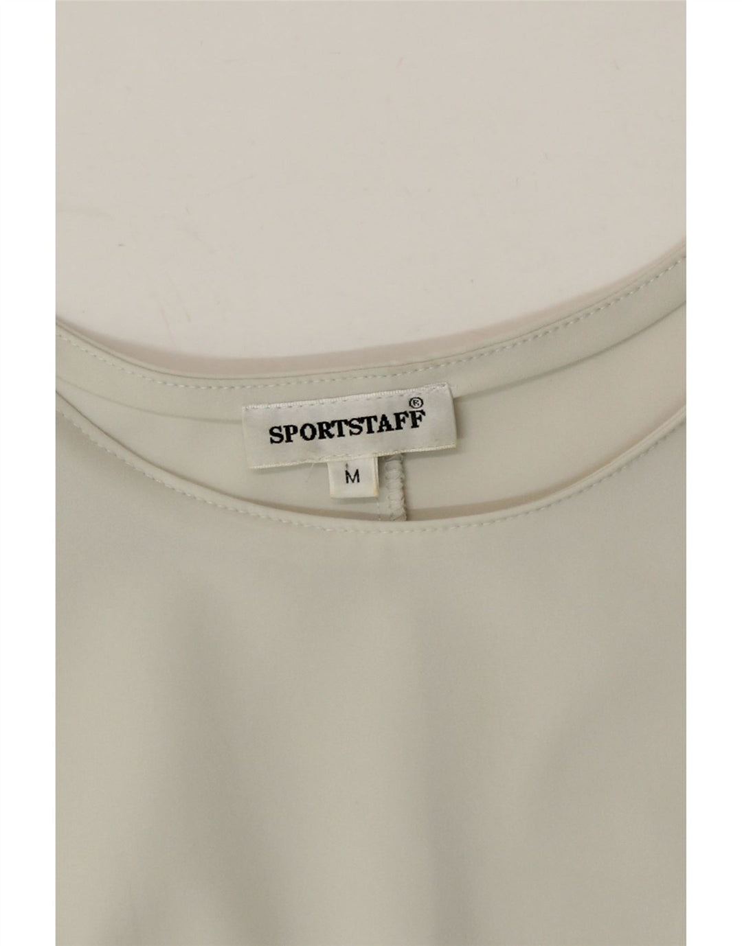 SPORTSTAFF Womens Sleeveless Blouse Top UK 12 Medium Grey Polyester Vintage Sportstaff and Second-Hand Sportstaff from Messina Hembry 