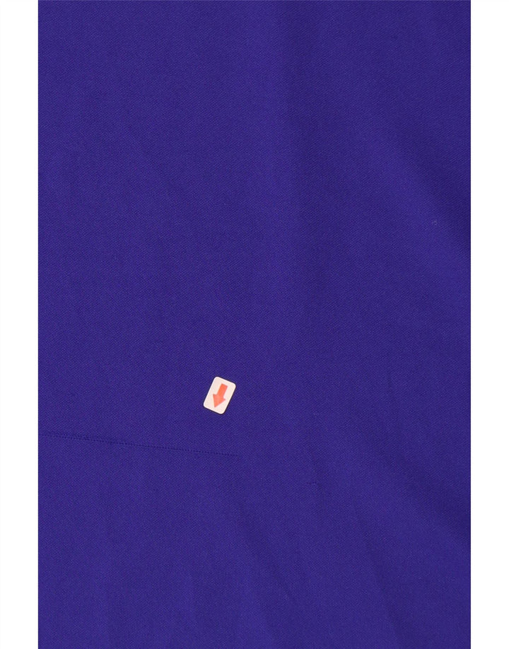 Tricou Nike Dri Fit pentru bărbați Top Mediu Albastru Poliester Colorblock