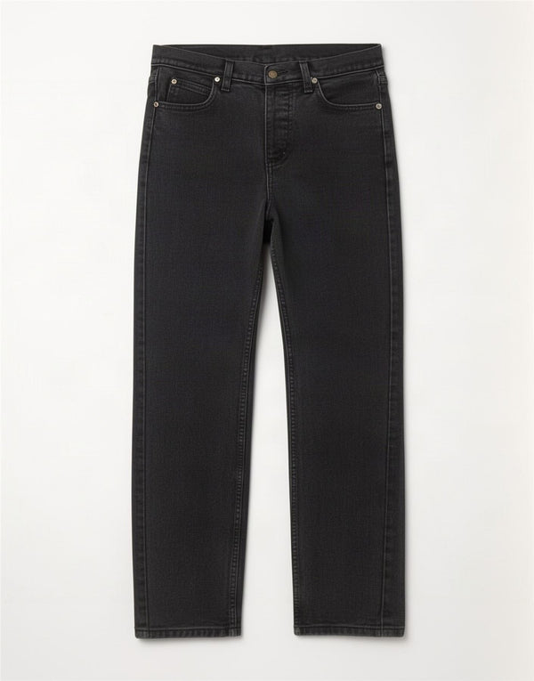 Blugi drepti pentru femei Lee W29 L34 bumbac negru