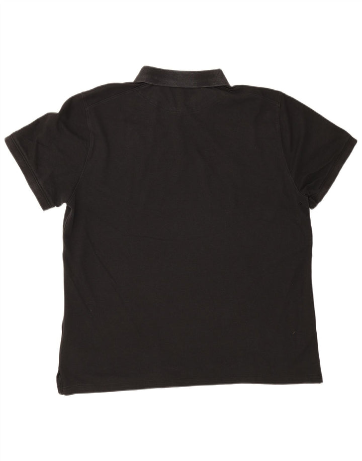 Tricou polo grafic pentru bărbați Nike XL, bumbac negru