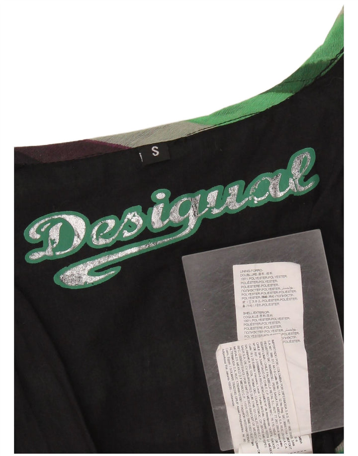 Bluză supradimensionată pentru femei DESIGUAL, UK 10, cu dungi mici, multicolore