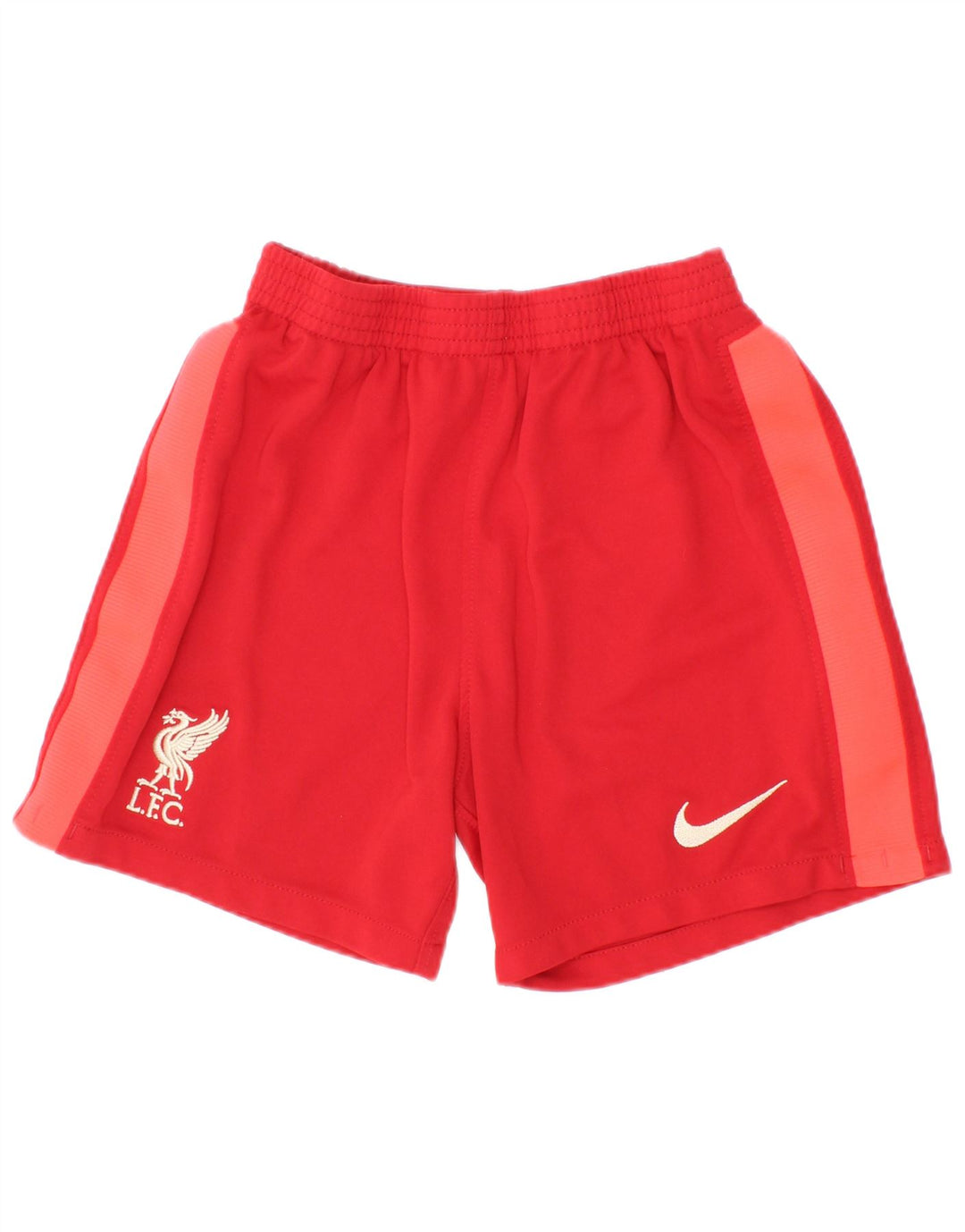 Pantaloni scurți sport Liverpool Nike pentru băieți 5-6 ani, roșu mediu, poliester color bloc