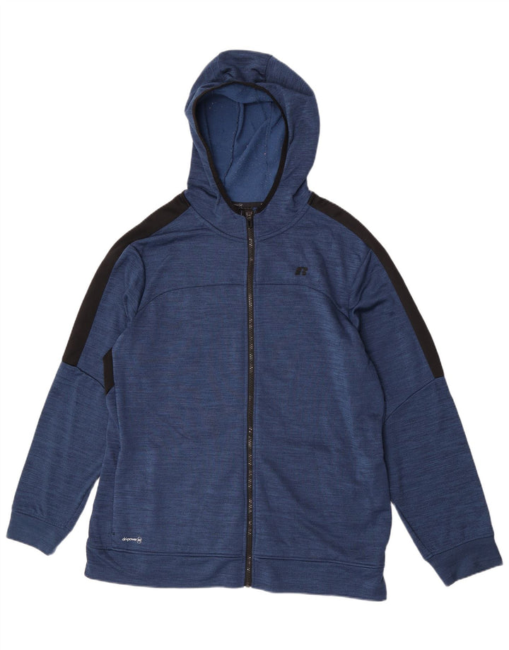 Pulover Russell Athletic pentru bărbați, cu fermoar, XL, poliester color bloc
